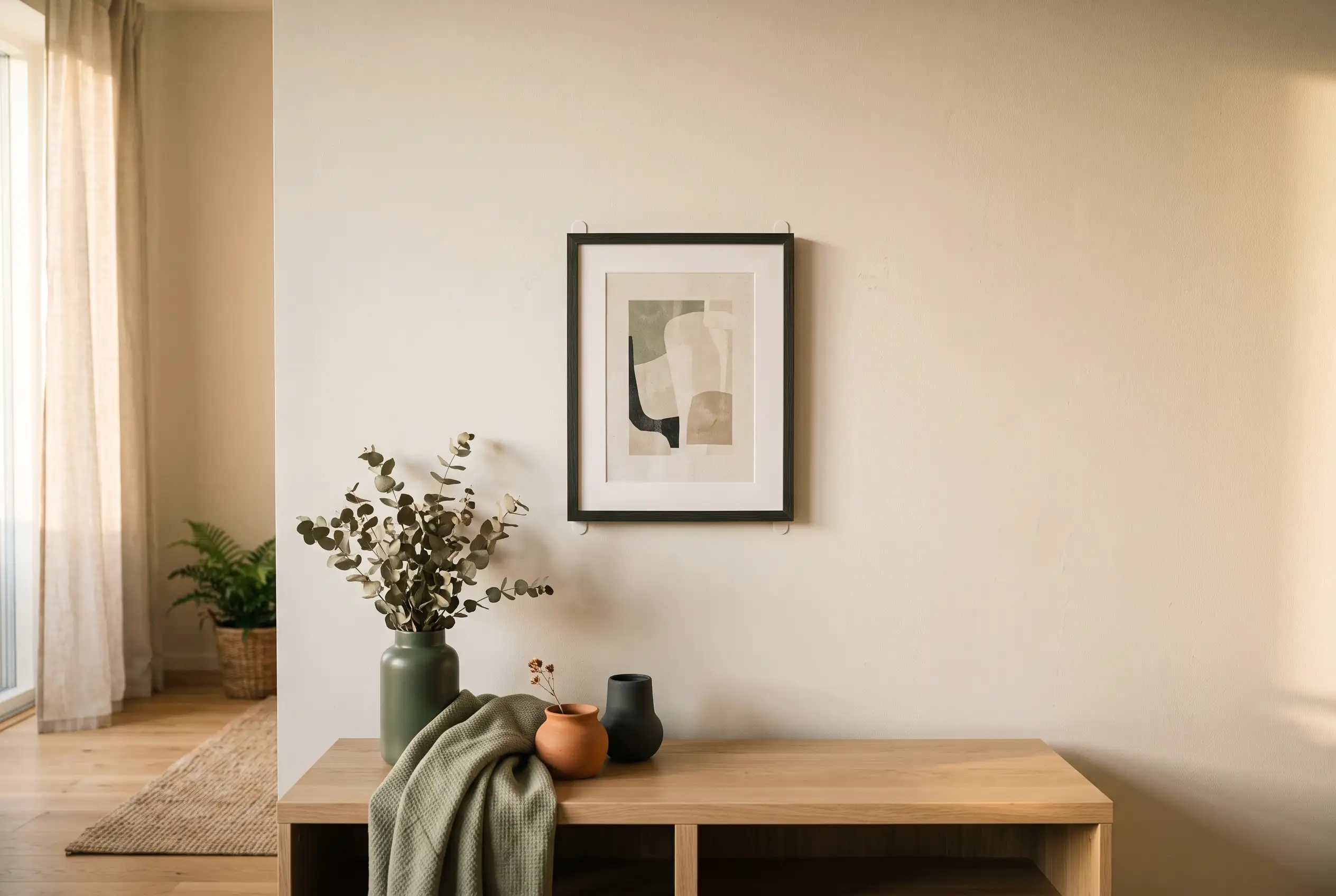 How to Hang Art Without Nails (7 Tested Methods)